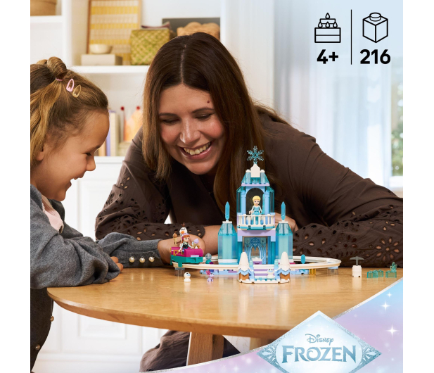 LEGO DISNEY 43281 Lodowy zamek Elzy i śnieżna przejażdżka - 1473475 - zdjęcie 9